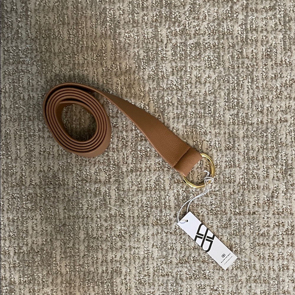 B-Low the Belt Tan Leather Belt